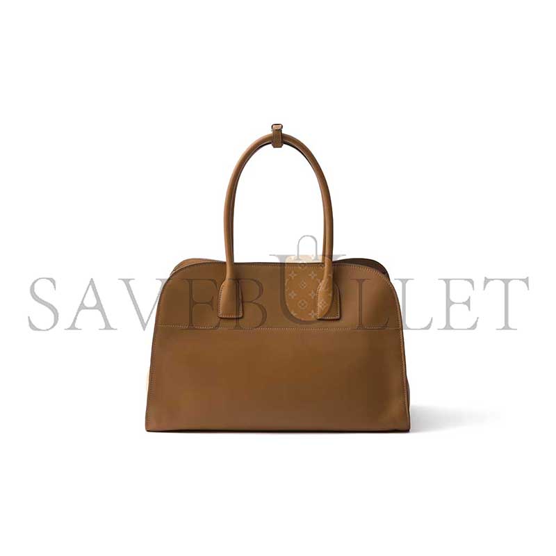 PRADA LARGE LEATHER TOTE BAG 1BG571 (38*24.5*18cm)